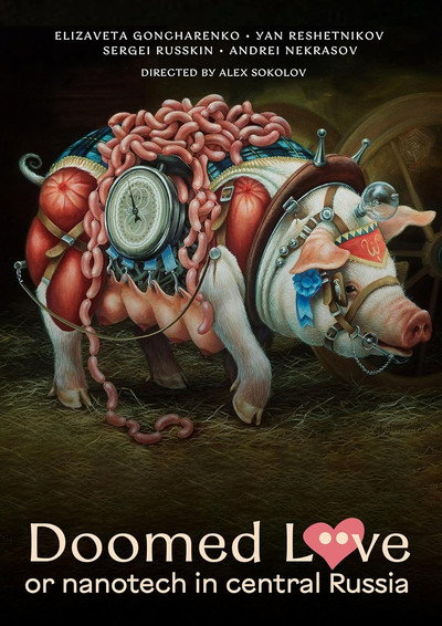 Póster de Doomed Love or nanotech in Central Russia