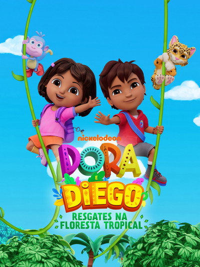 Póster de Dora & Diego: Rainforest Rescues