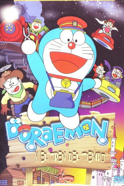 Póster de Doraemon i el tren del temps