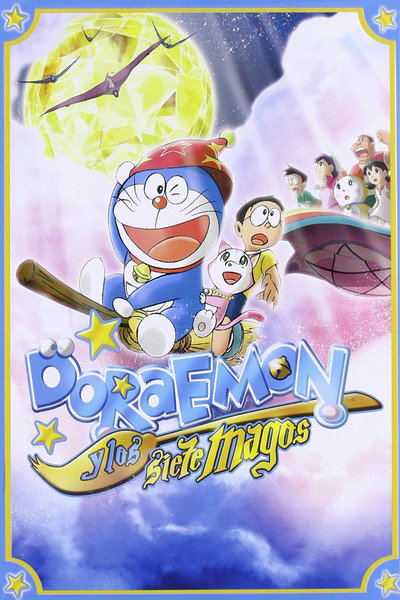 Póster de Doraemon i els set mags