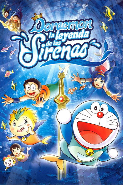 Póster de Doraemon y la leyenda de las sirenas
