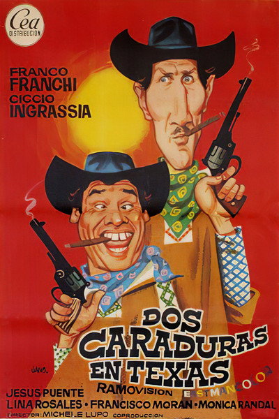 Póster de Dos caraduras en Texas