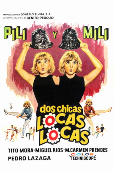 Póster de Dos chicas locas locas