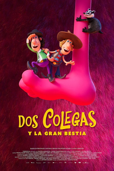 Póster de Dos colegas y la Gran Bestia