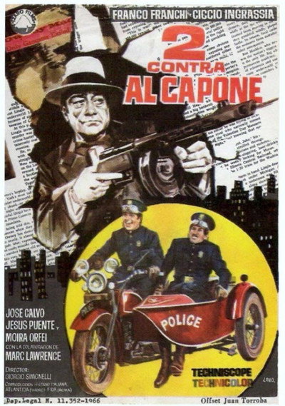 Póster de Dos contra Al Capone