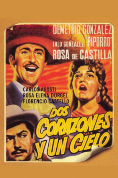 Póster de Dos corazones y un cielo