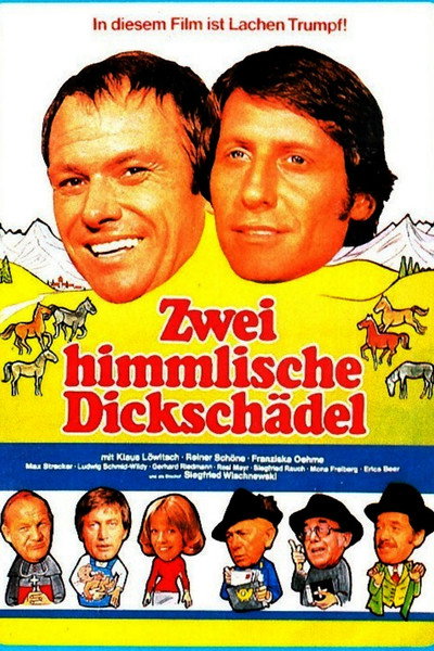 Póster de Dos curas testarudos