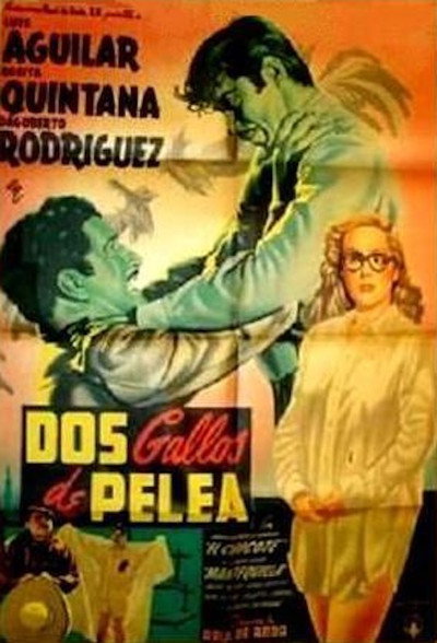 Póster de Dos gallos de pelea