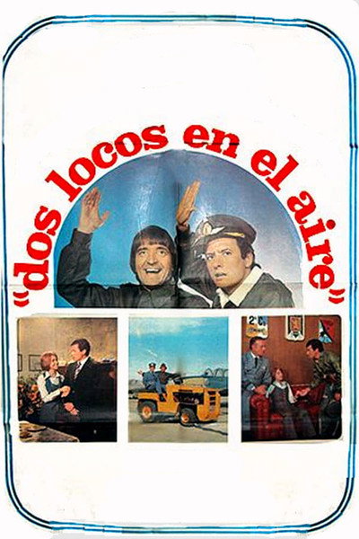 Póster de Dos locos en el aire