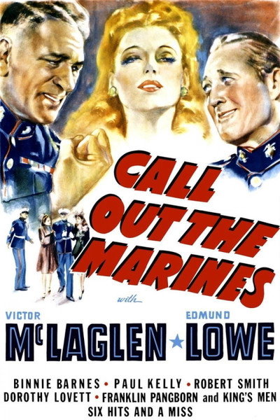 Póster de Dos marines en apuros