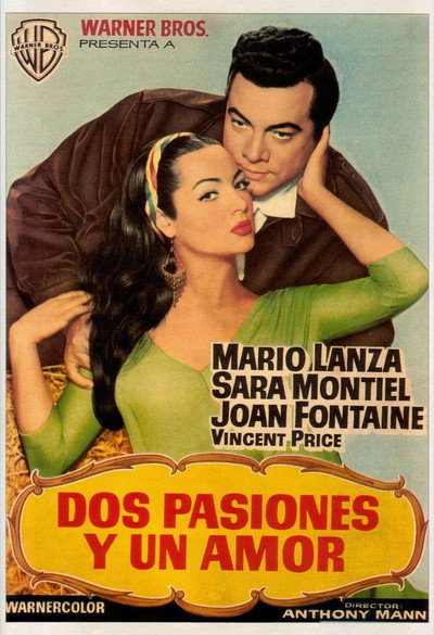 Póster de Dos pasiones y un amor