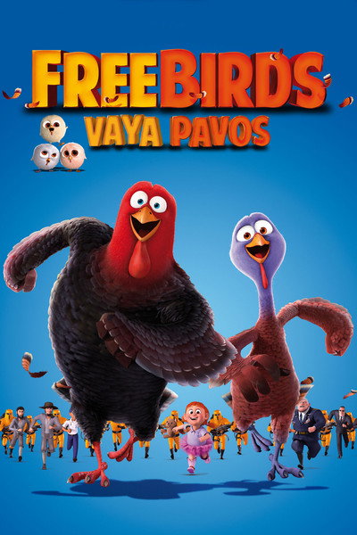 Póster de Dos pavos en apuros