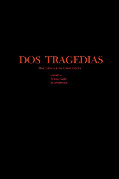 Póster de Dos tragedias