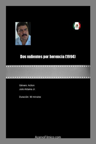 Póster de Dos valientes por herencia