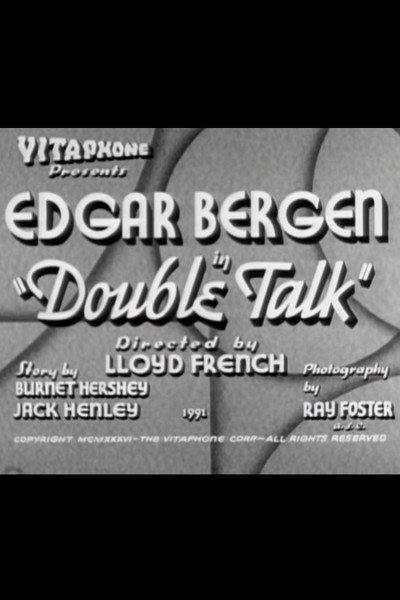 Póster de Double Talk