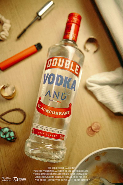 Póster de Double Vodka and Blackcurrant