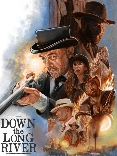 Póster de Down the Long River