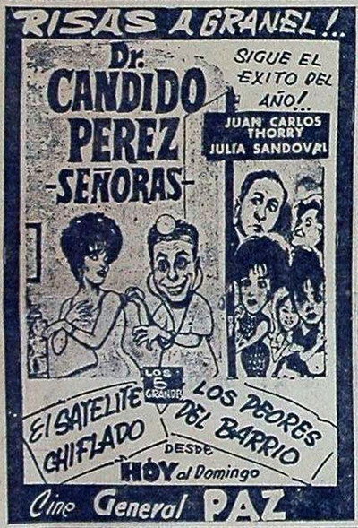 Póster de Dr. Cándido Pérez, señoras