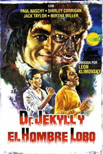 Póster de Dr. Jekyll y el hombre lobo