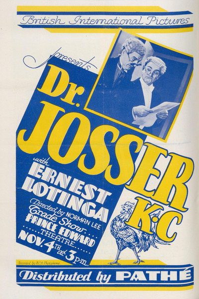 Póster de Dr. Josser, K.C.