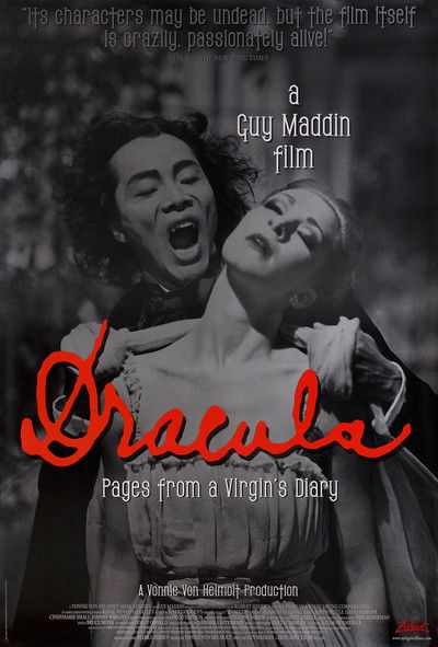 Póster de Dracula: Pages from a Virgin's Diary