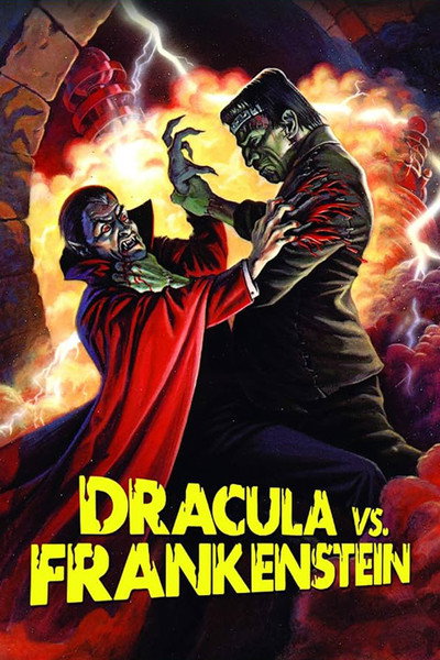 Póster de Dracula vs. Frankenstein