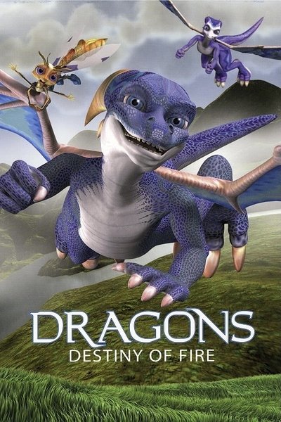 Póster de Dragones: destino de fuego