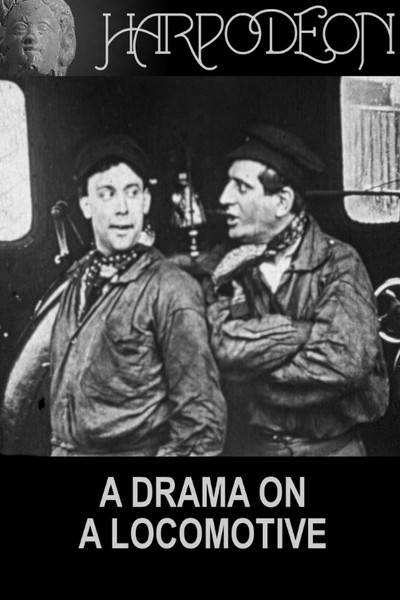 Póster de Drama on a Locomotive