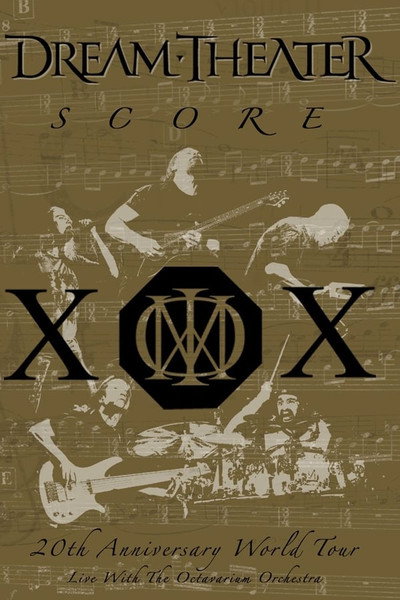 Póster de Dream Theater: Score - 20th Anniversary World Tour Live with the Octavarium Orchestra