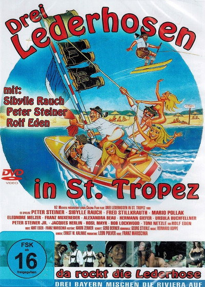 Póster de Drei Lederhosen in St. Tropez