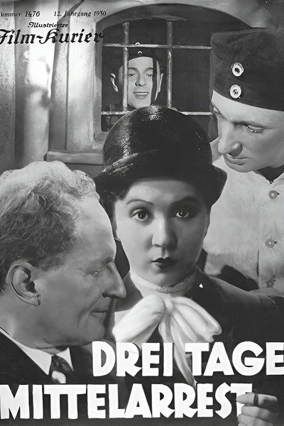Póster de Drei Tage Mittelarrest