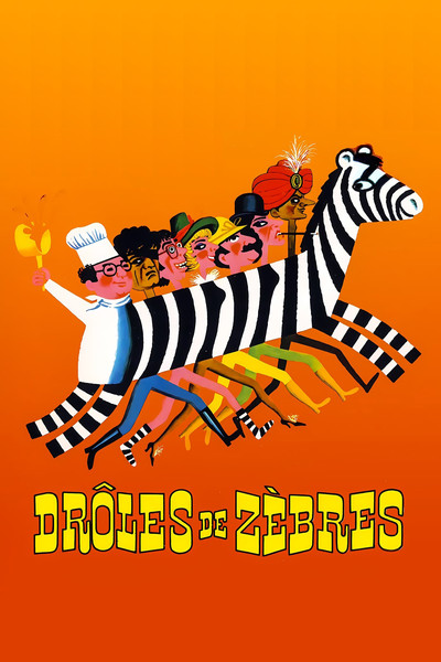 Póster de Drôles de zèbres