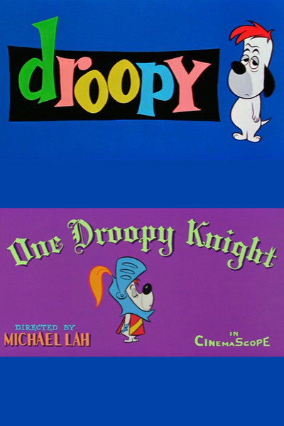 Póster de Droopy: El caballero Droopy