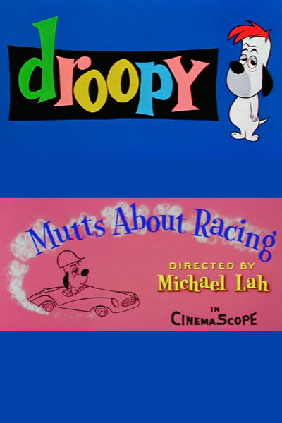 Póster de Droopy: Loco por las canrreras
