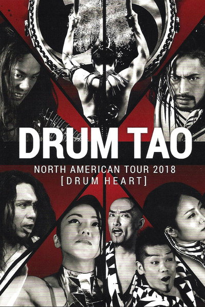 Póster de Drum Tao: North American Tour 2018 - Drum Heart