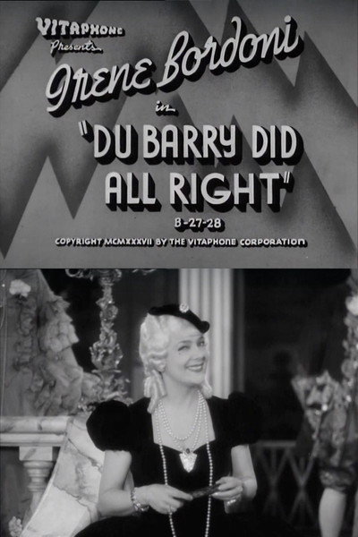 Póster de Du Barry Did All Right