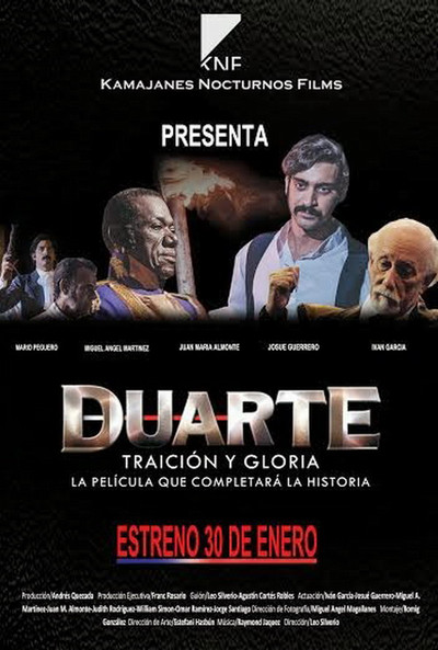 Póster de Duarte, traición y gloria