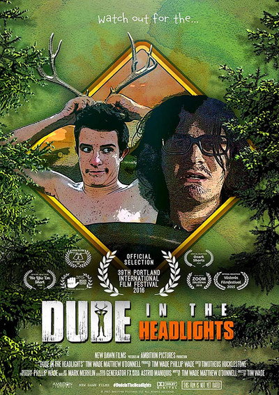 Póster de Dude in the Headlights