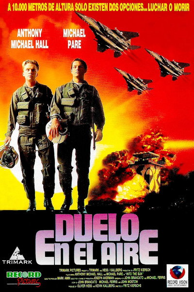 Póster de Duelo en el aire