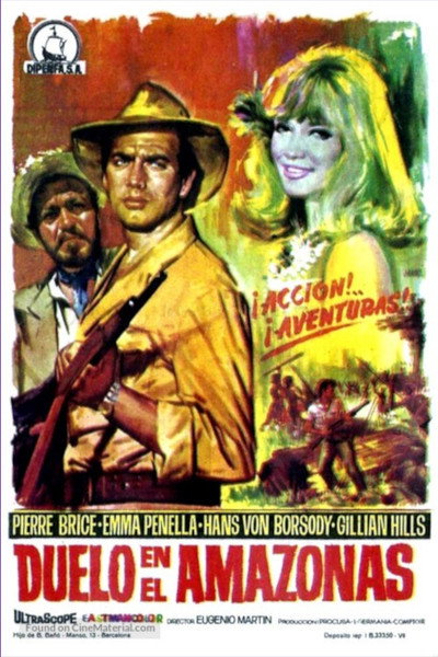 Póster de Duelo en el Amazonas