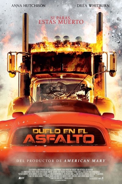 Póster de Duelo en el asfalto
