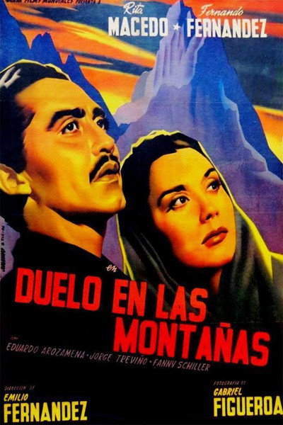 Póster de Duelo en las montañas