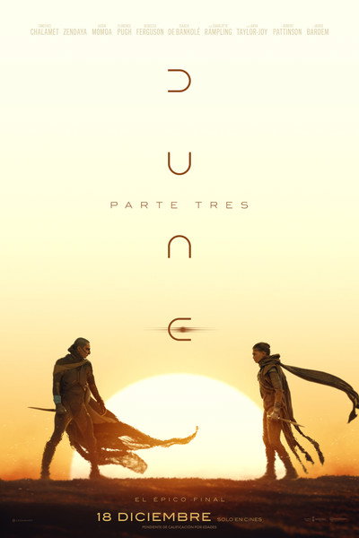Póster de Dune: Part Three