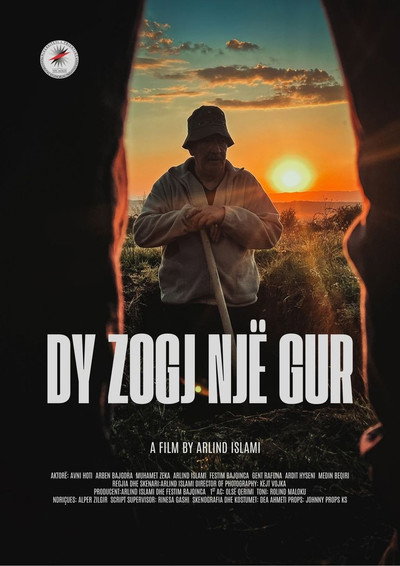 Póster de Dy zogj një gur