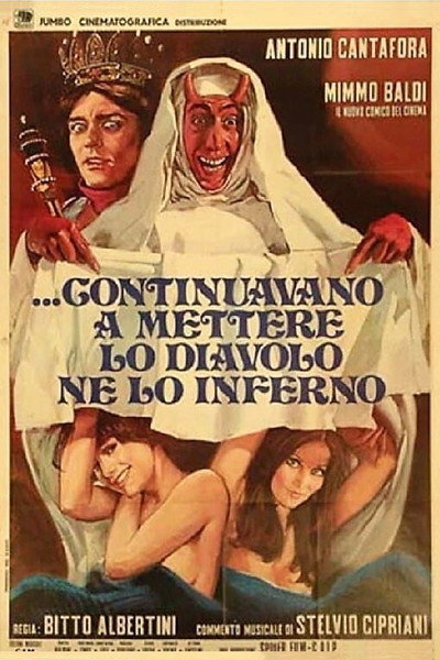 Póster de ...e continuavano a mettere lo diavolo ne lo inferno
