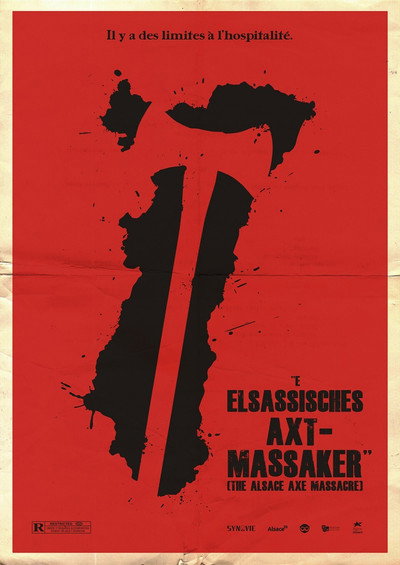 Póster de E Elsassisches Axt Massaker