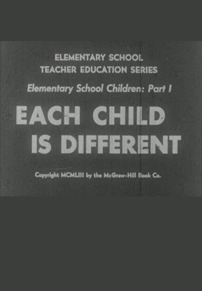 Póster de Each Child Is Different