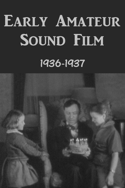 Póster de Early Amateur Sound Film