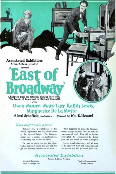Póster de East of Broadway
