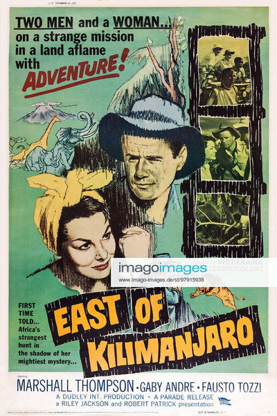 Póster de East of Kilimanjaro